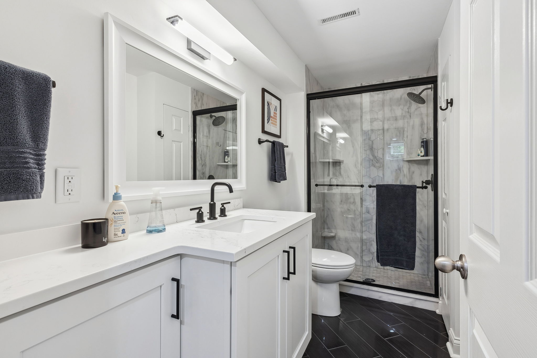 image of a luxury bathroom remodel