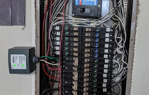 image of a whole house surge protector