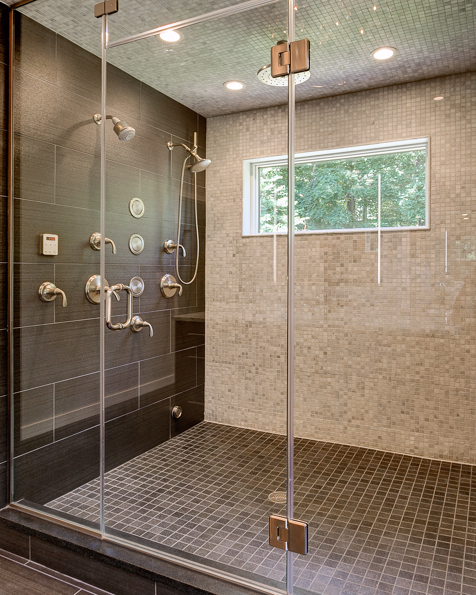 home steam shower image of a home steam room shower